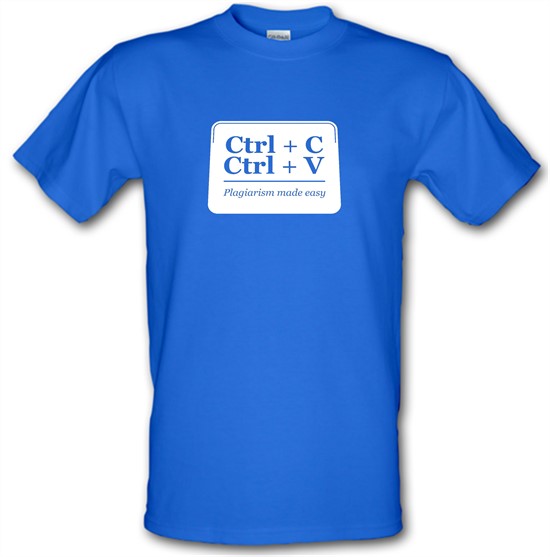 Plagiarism Made Easy t-shirts